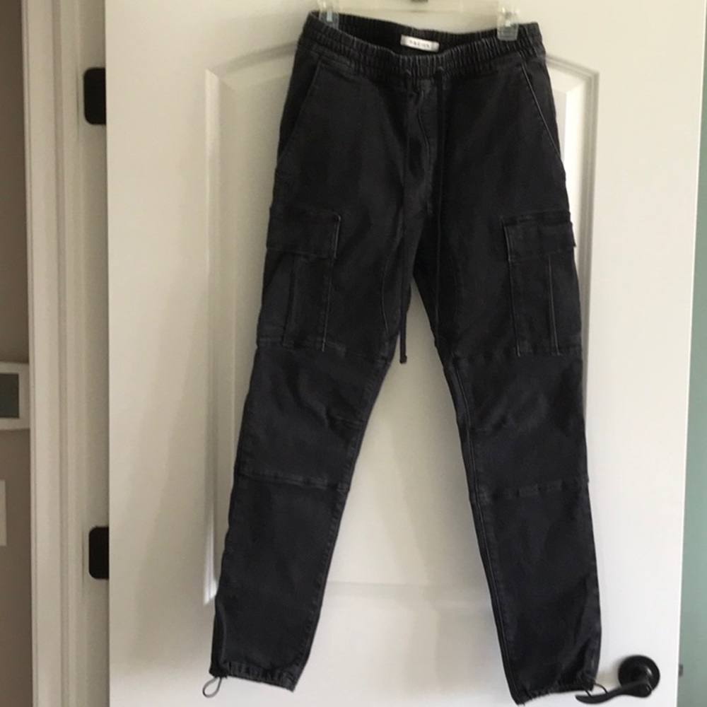 Pacsun cargo black joggers